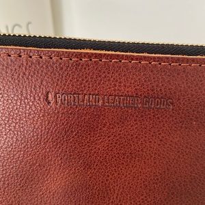 Portland Leather Goods Accordion Zip Wallet